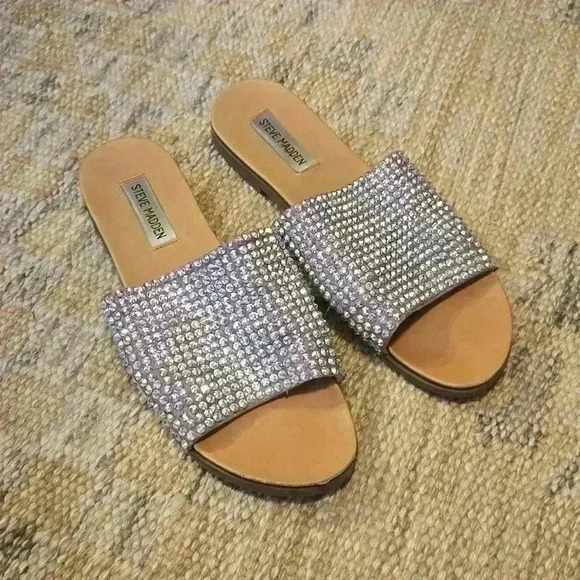 Studded Steve Madden Sandals - Picture 1 of 4